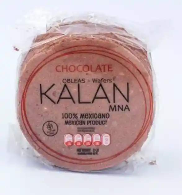 Obleas Chocolate Kalan