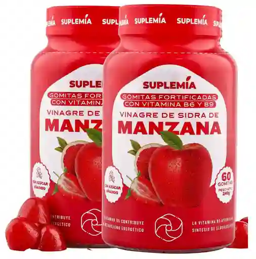 Vinagre Gomas De Manzana Suplemia