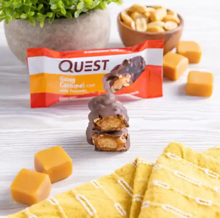 Candy Bites Gooey Caramel X21g Quest