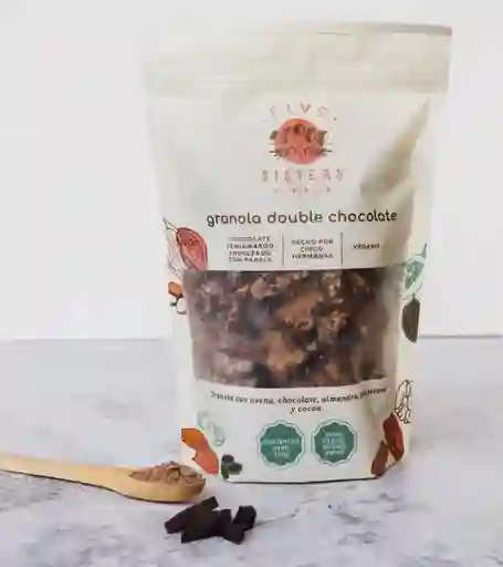 Granola Double Chocolate X300gr Five Sis