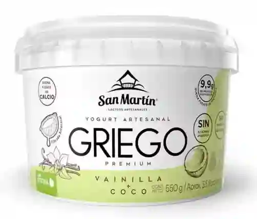 Yogurt Griego Vainilla X550gr San Martn