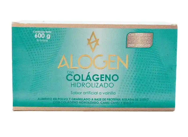 Colageno X 30 Und X 600g Alogen