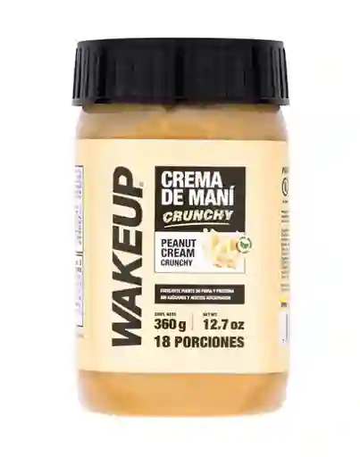 Crema De Mani Crunchy X360g Wakeup