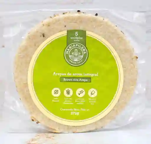 Arepa Arroz Integral X375g Mariapilera