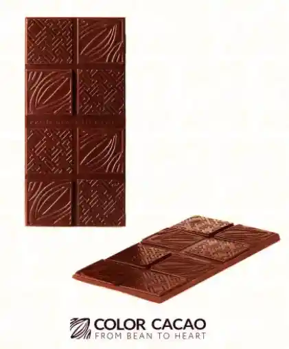 Choco Tab 90% Necolci X60g Color Cacao