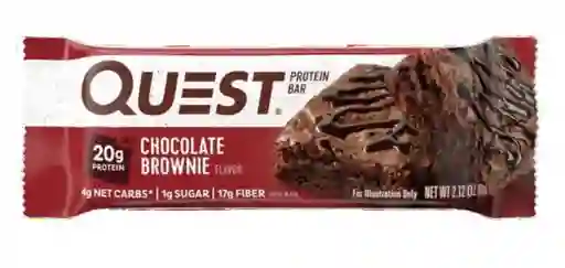 Barra Brownie Chocox60g Quest