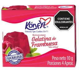 Gelatina Frambuesax10g Konfyt