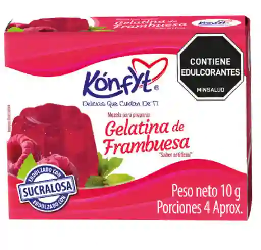 Gelatina Frambuesax10g Konfyt