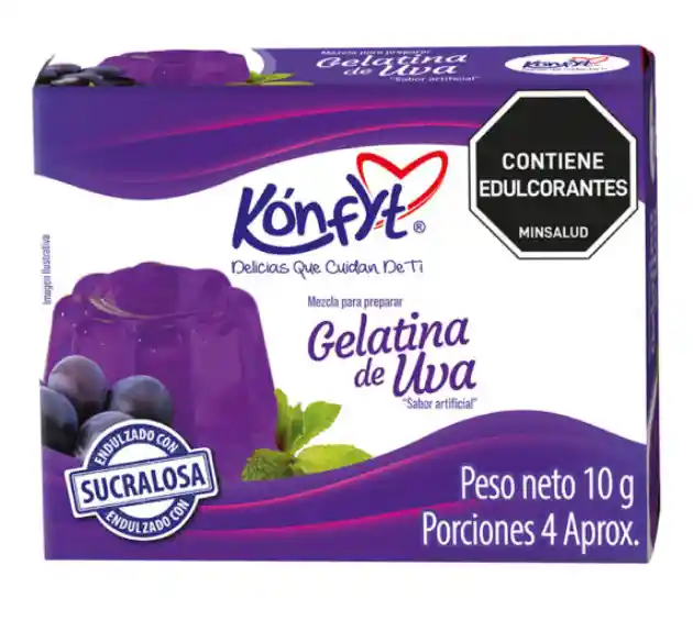 Gelatina Uvax10g Konfyt