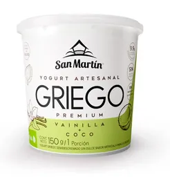 Yogurt Griego Vanilla+cocox150g S Mart