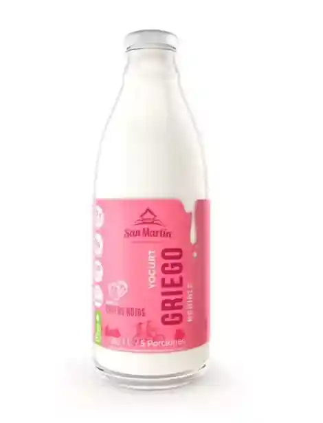 Yogurt Grieg Bebible Frutrojosx1lt San Martin