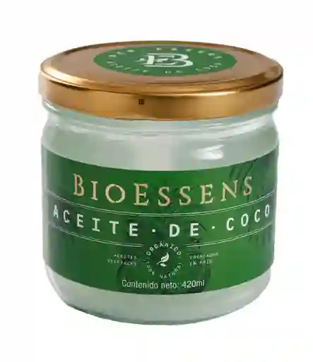 Aceite De Coco Organico X420ml Bioessens