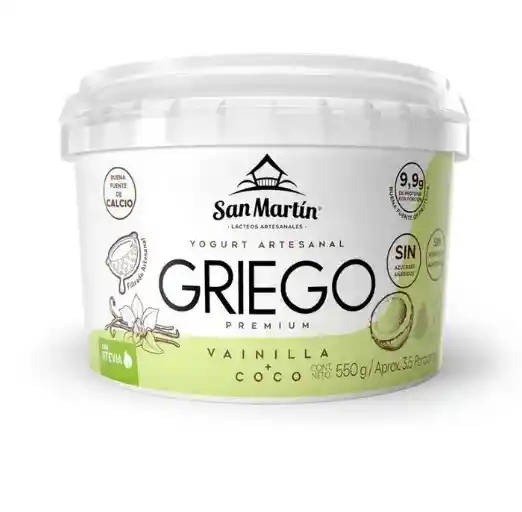 Yogurt Griego Vaini Cocox550gr San Martin