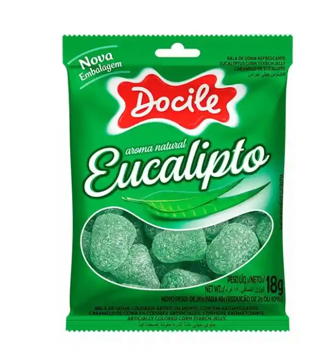 Gomas De Eucalipto X 24 X 18 Gr Disjotas