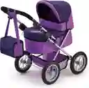 Coche Lila Para Bebe Reborn