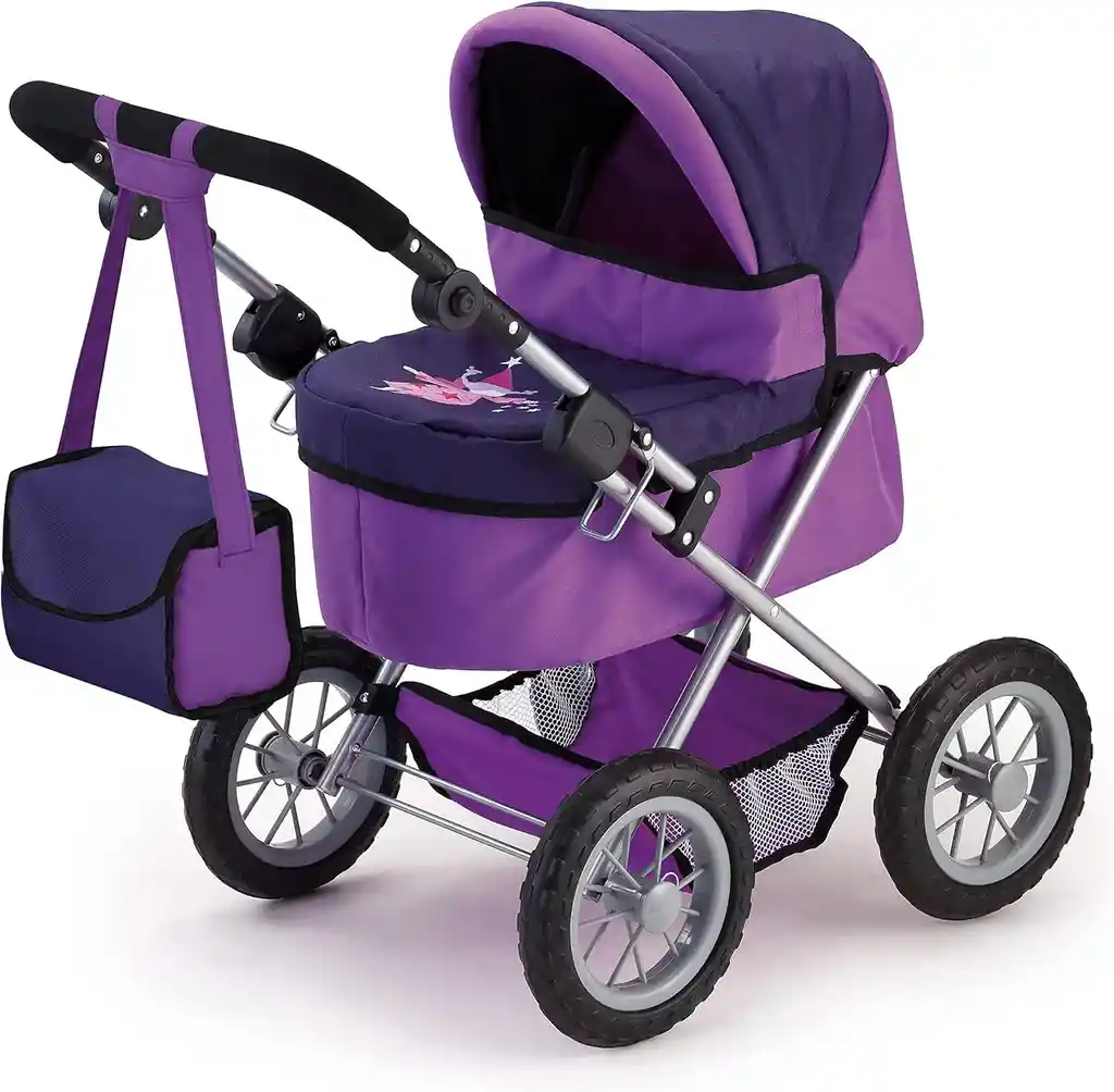 Coche Lila Para Bebe Reborn