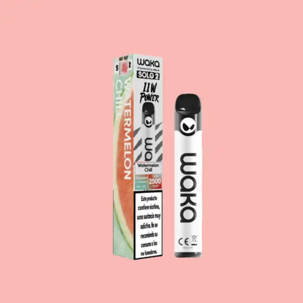 Vape Waka 2500 Puffs Watermelon Chill