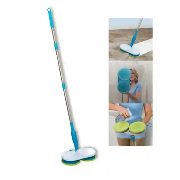 Trapeador Vibratorio Y Giratorio Hurricane Floating Mop