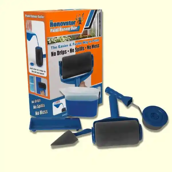 Rodillo Recargable Para Pintura Paint Runner Pro