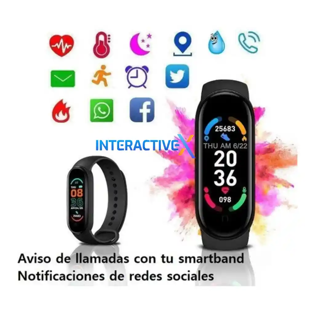 Reloj Smart Band / Banda Bienestar / Reloj Inteligente/ Pulso Inteligente