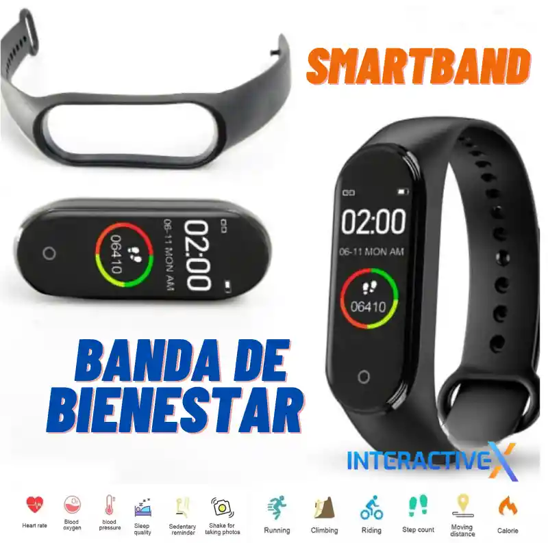 Reloj Smart Band / Banda Bienestar / Reloj Inteligente/ Pulso Inteligente