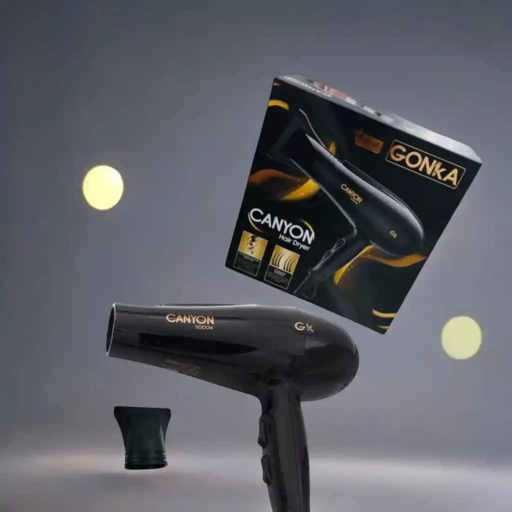 Secador De Cabello Semi Profesional Canyon Gonka