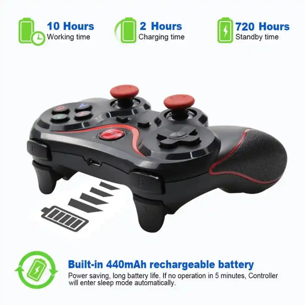 Control Bluetooth Para Android Tipo Pcgamer