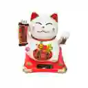 Gato De La Suerte Afortunado Feng Shui Maneki Neko Porcelana