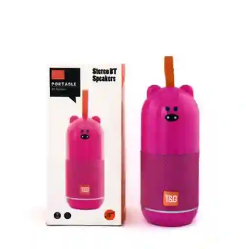 Parlante Bluetooth - Fm Usb O Microsd - Tg502