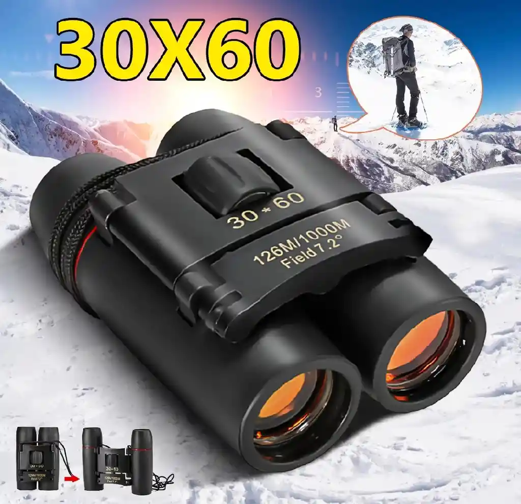 Binoculares 30x60 + Estuche - Alcance 126m X 1000m