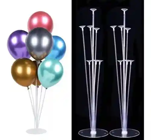 Soporte / Base En Acrílico Para Árbol De Globos 72cm