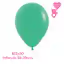 Globo O Bomba Fashion Verde Sempertex R12x50