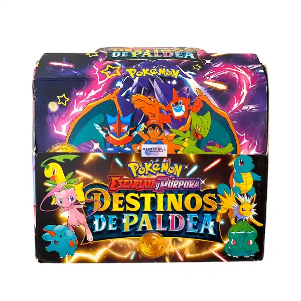 150 Cartas De Juego Pokemon Destinos De Paldea Premium Edition