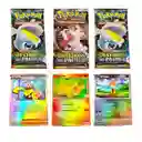 150 Cartas De Juego Pokemon Destinos De Paldea Premium Edition