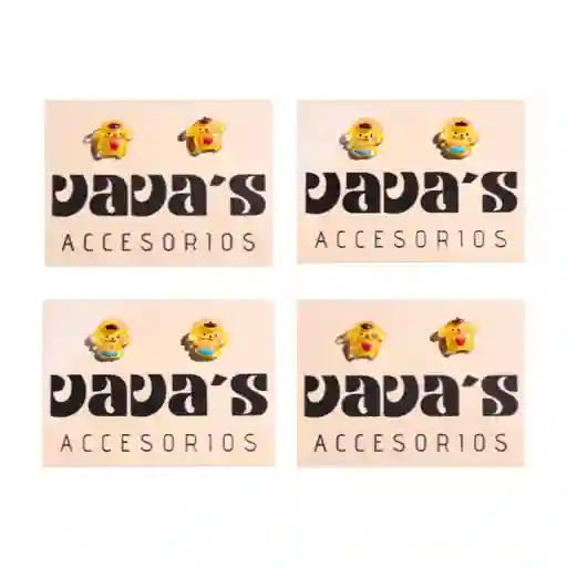 Aretes Pompompurin Aleatorio Pequeño