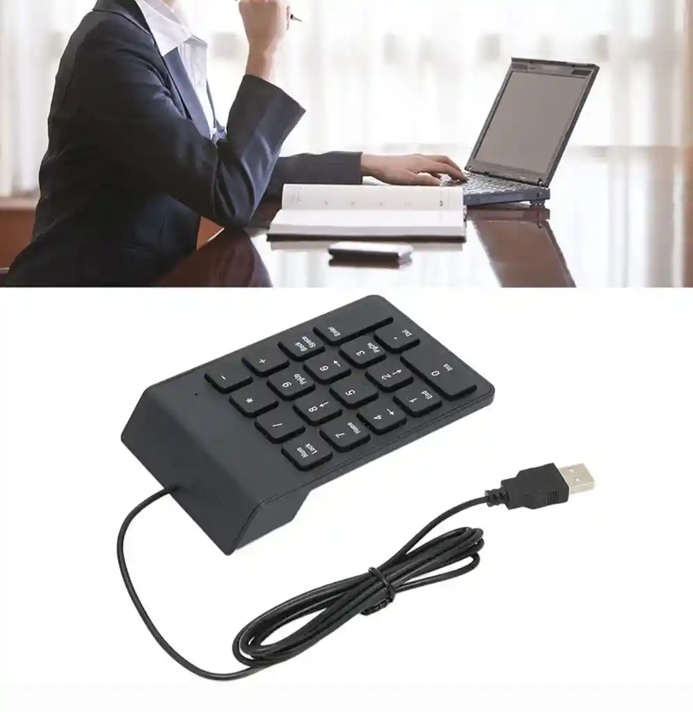 Teclado Numérico Para Pc Teclado Alámbrico