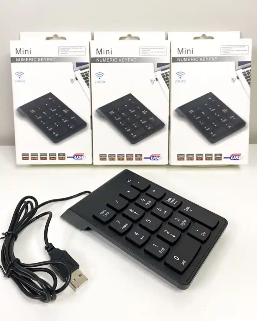 Teclado Numérico Para Pc Teclado Alámbrico