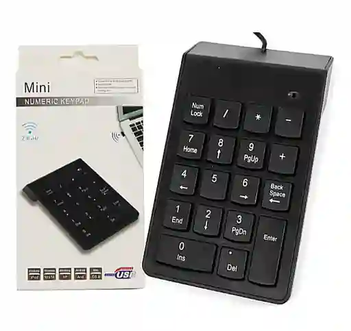 Teclado Numérico Para Pc Teclado Alámbrico