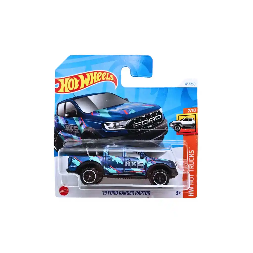 Juguete Carro Hot Wheels Original 19 Ford Ranger Raptor