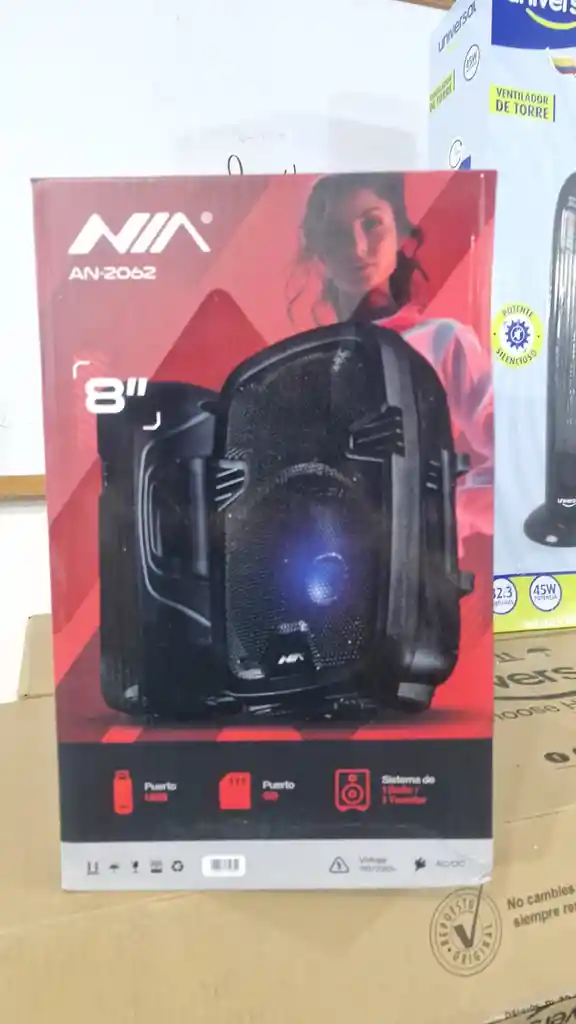 Cabina 8" Nia Recargable