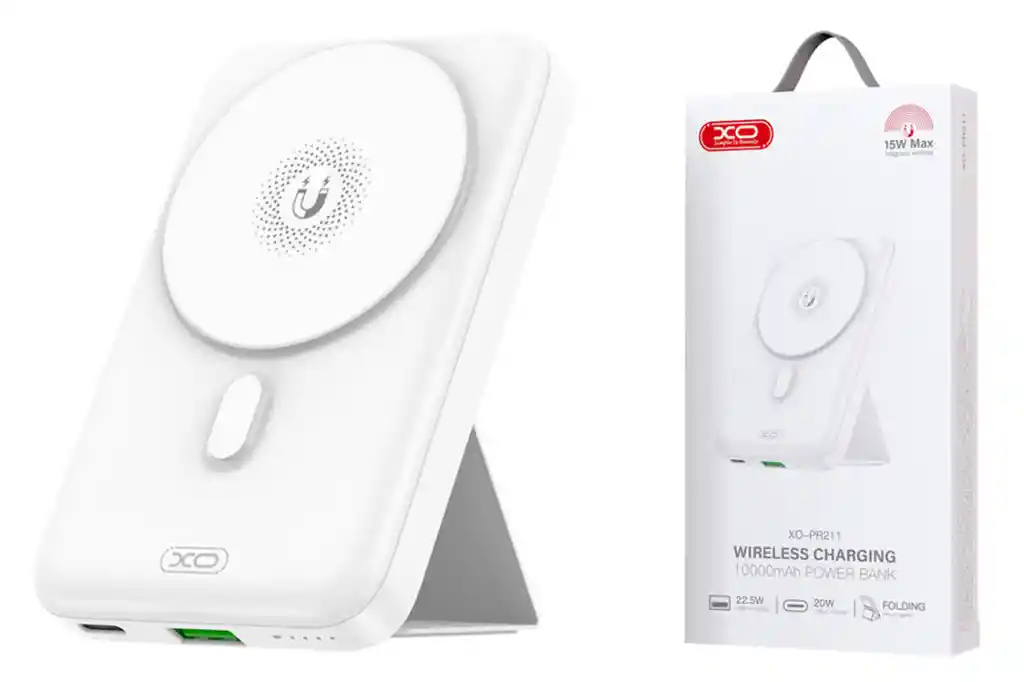 Power Bank Xo Pr211 Magnética 10000mah 15w