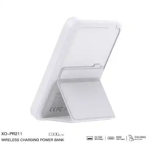 Power Bank Xo Pr211 Magnética 10000mah 15w
