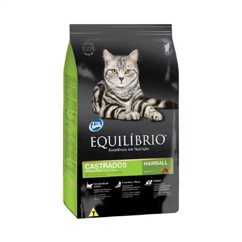 Equilibrio Castrados Hairball 1,5kg