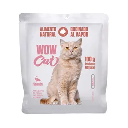 Alimento Húmedo Para Gato Pouch Wow Cat Salmón