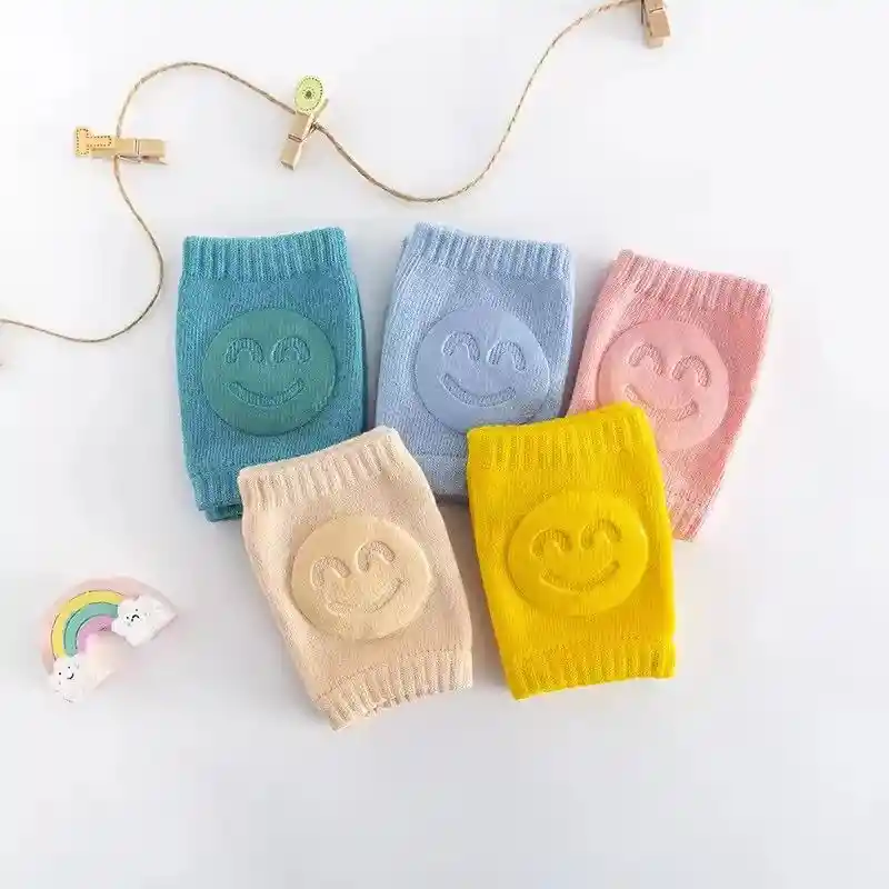 Medias Rodilleras De Gateo Antideslizantes Para Bebe Niño