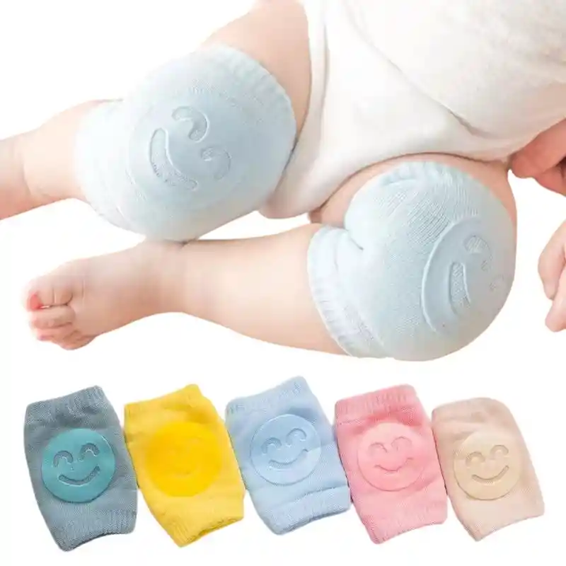 Medias Rodilleras De Gateo Antideslizantes Para Bebe Niño