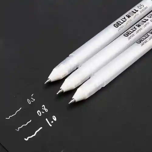Sakura Gelly Roll Blanco - X3