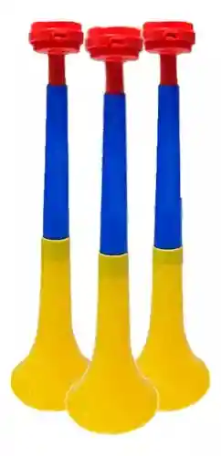 Vuvuzela Corneta Trompeta X12, Colombia 28cm