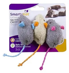 Smartykat Skitter Critters Ratoncitos Para Gato X3