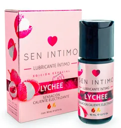 Sen Intimo Lubricante Sabor A Lychee Sensación Caliente Electrizante 30ml